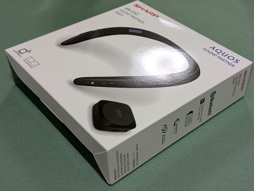 SHARP AN-SS2 ネックスピーカー ブラック