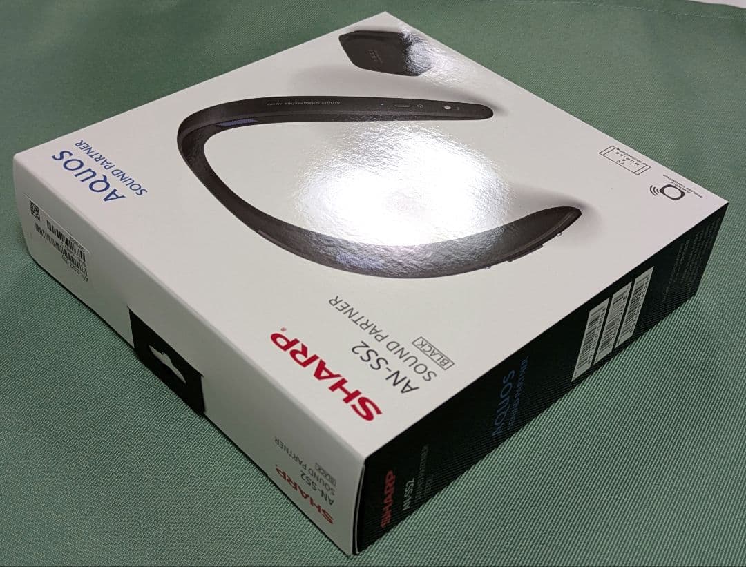 SHARP AN-SS2 ネックスピーカー ブラック