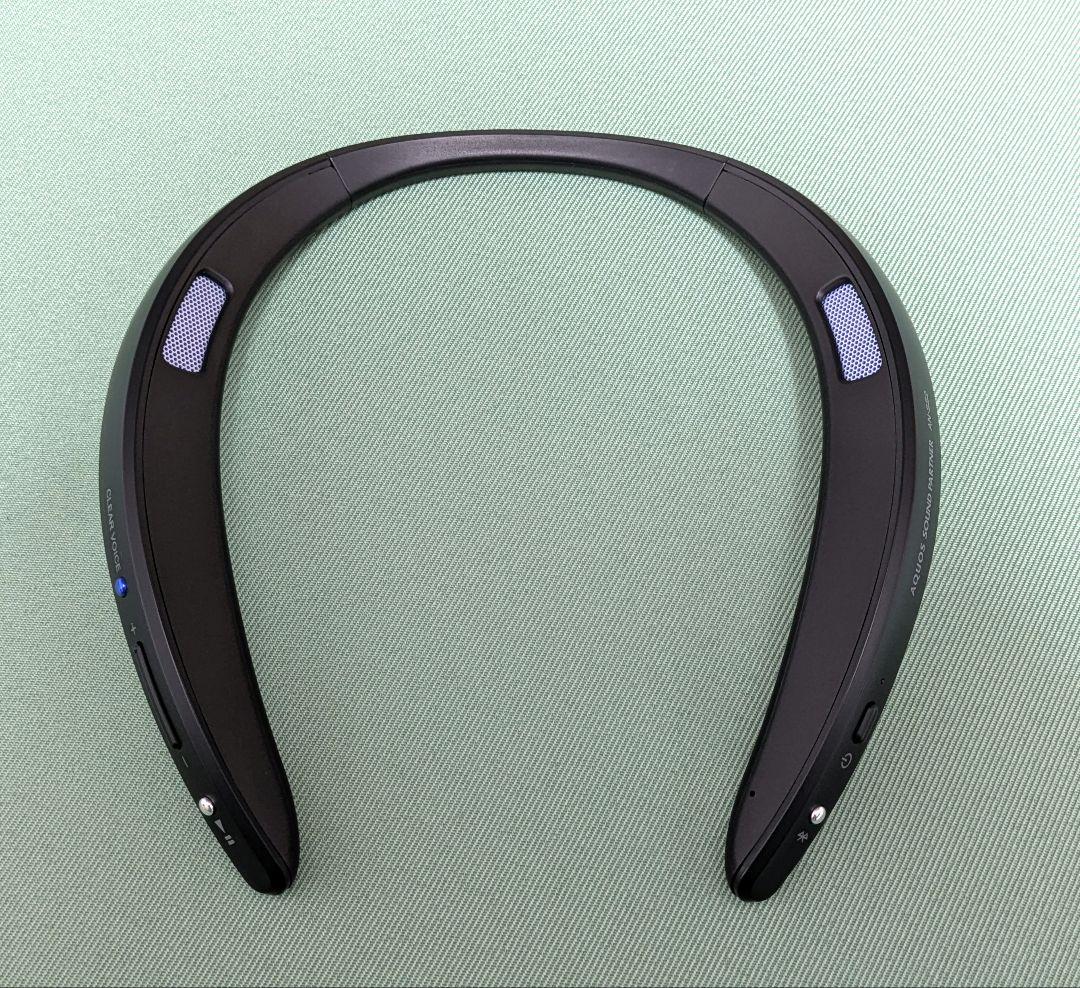 SHARP AN-SS2 ネックスピーカー ブラック