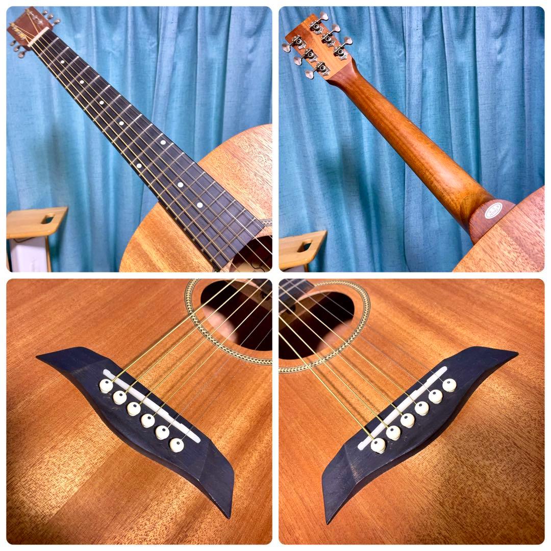 【牛骨】S.yairi YM-02 MHミニギター【弾き易く調整☆新品の弦】