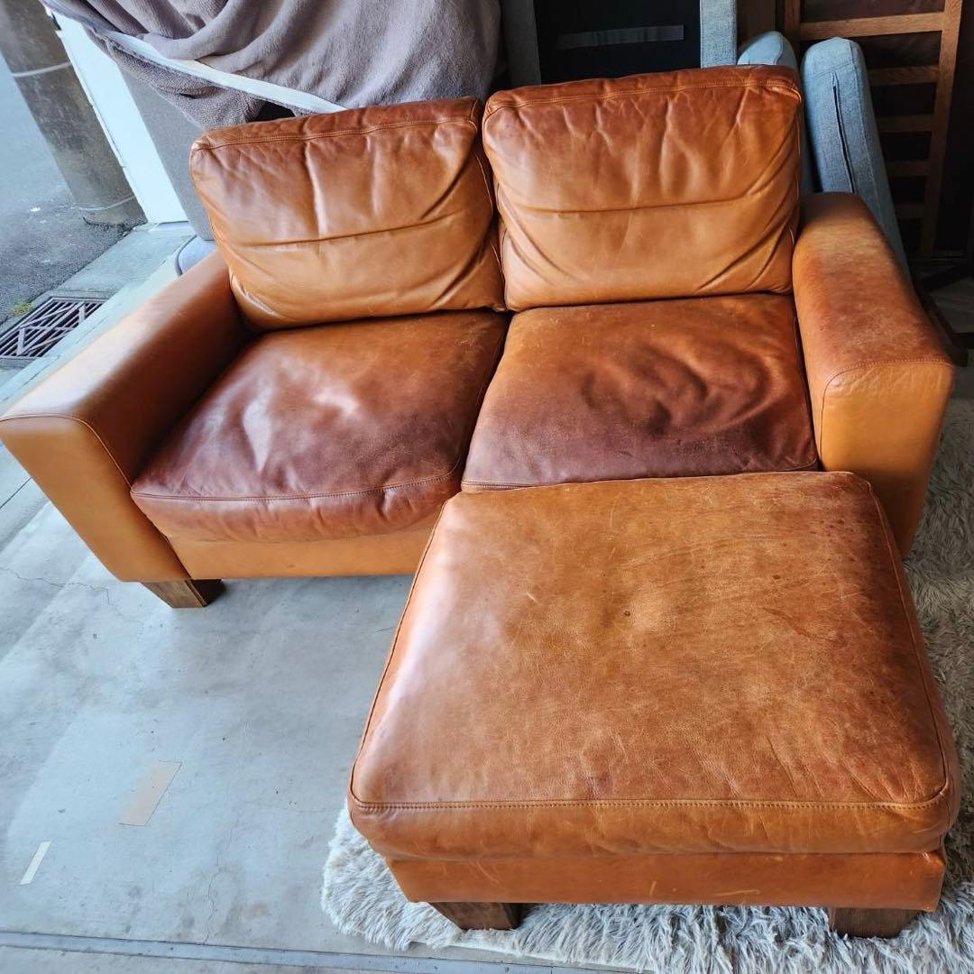 ACME FURNITUREアクメファニチャーフレスノ2pソファ+オットマン