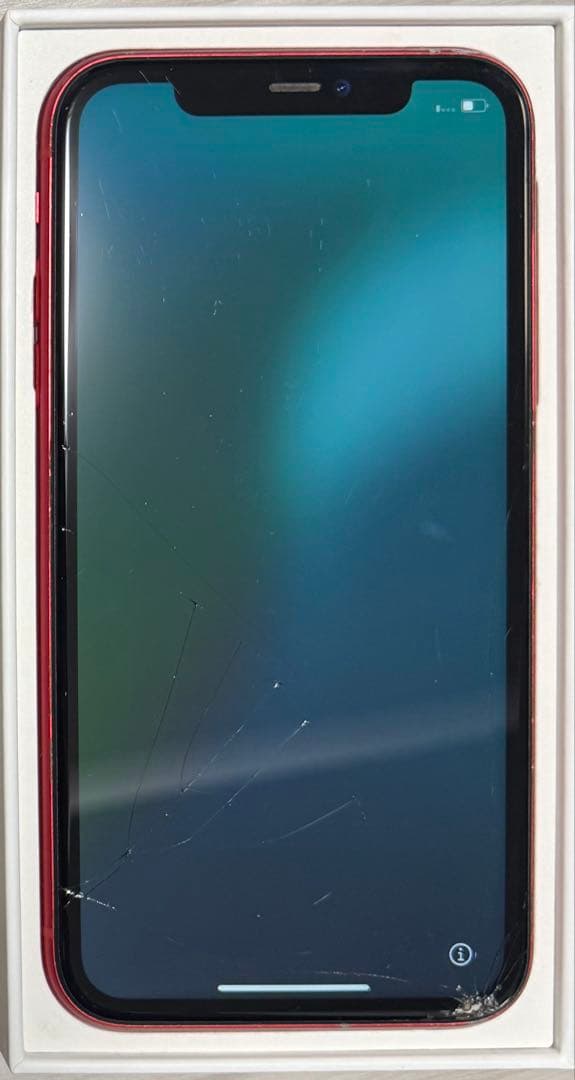 iPhone11 256GB 赤　ジャンク品　箱付き