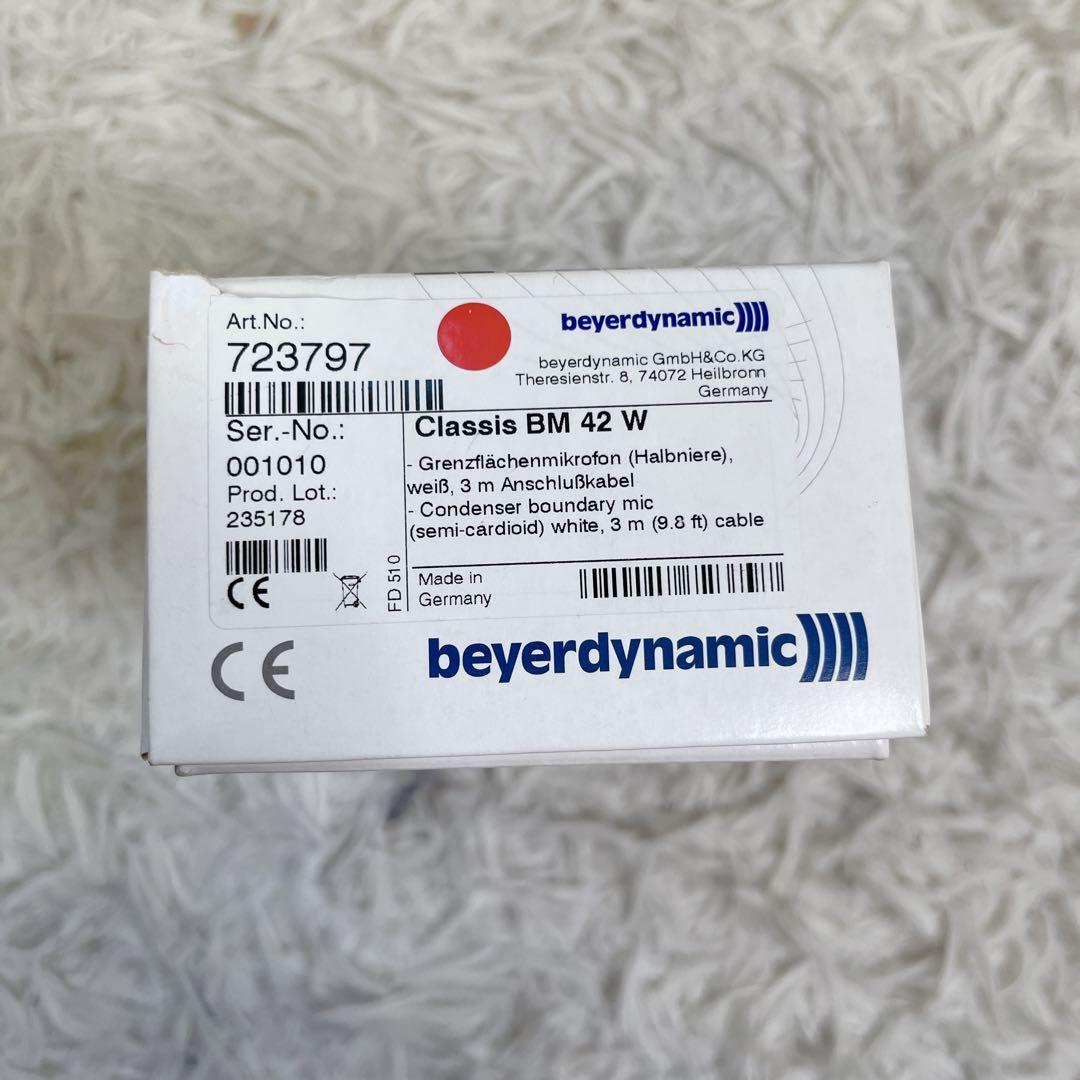 【訳あり】beyerdynamic ベイヤーダイナミック　バウンダリー型　マイク