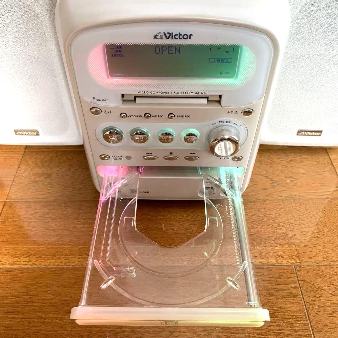 Victor◾️CD/MD/カセットコンポ