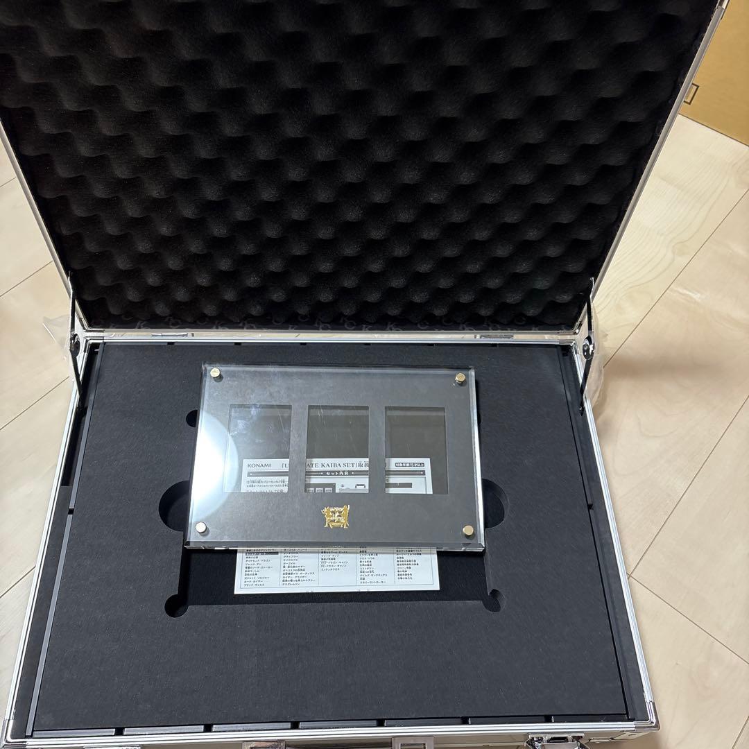 ※青眼の白龍、ディスプレイ欠品　アタッシュケース 海馬セット KAIBA SET