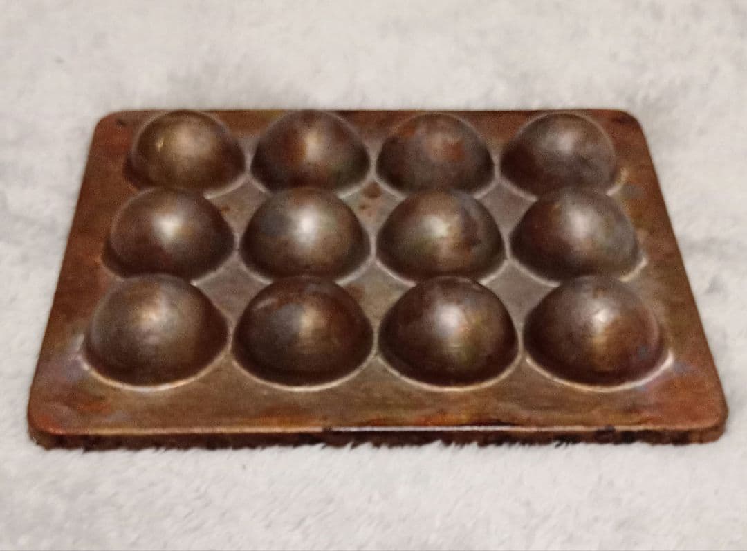 たこ焼き器 甲野製作所 手打ち銅製
