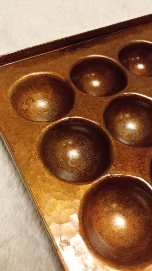 たこ焼き器 甲野製作所 手打ち銅製