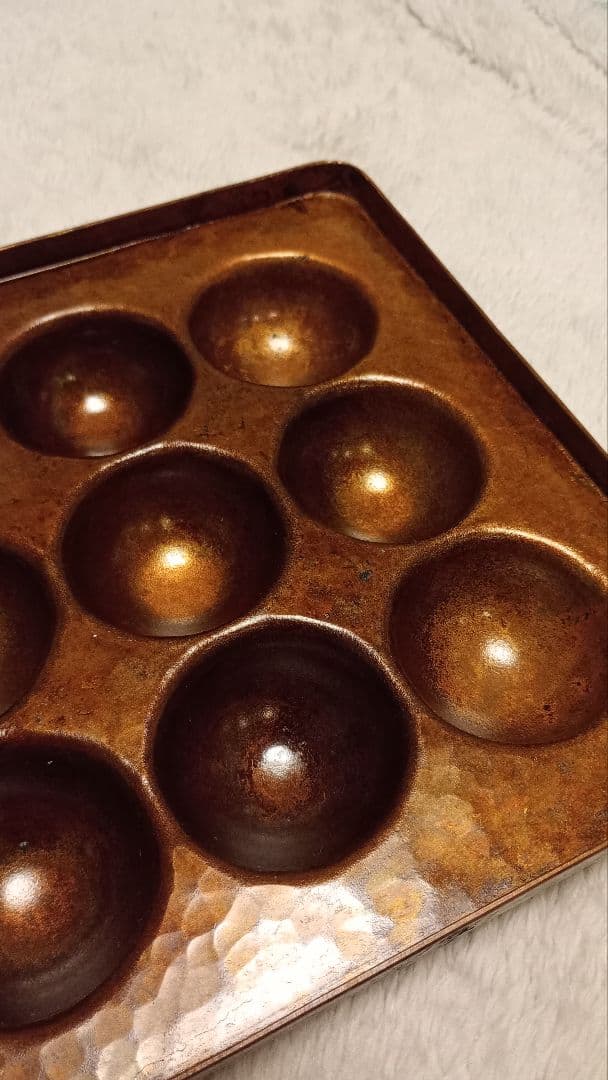 たこ焼き器 甲野製作所 手打ち銅製