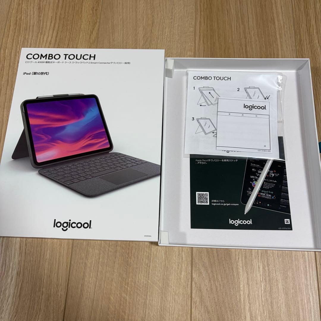 ロジクール Combo Touch iPad 第10世代用 キーボードケース