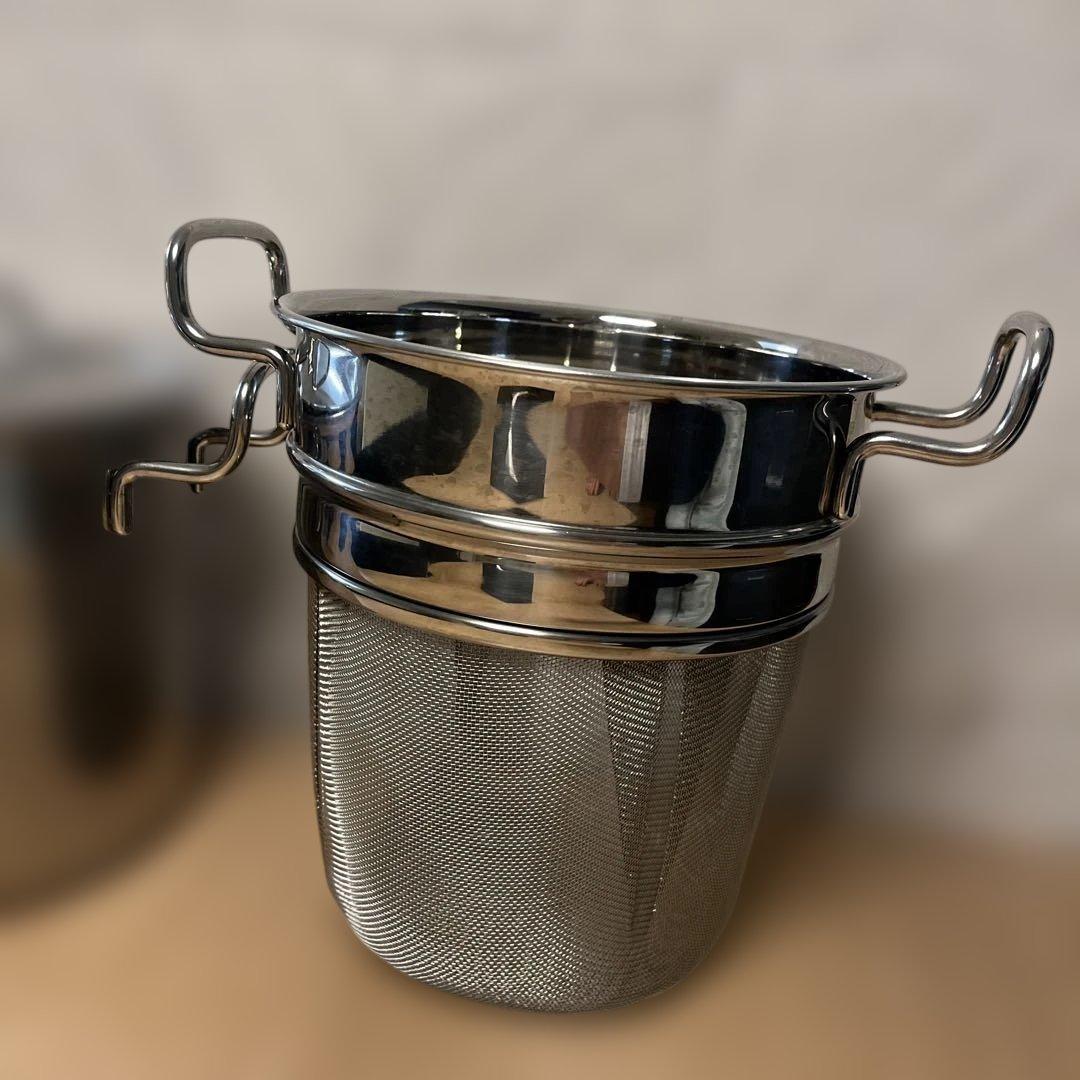 宮崎製作所 ジオプロダクトパスタポット 21cm 日本製 IH対応GEO-21P