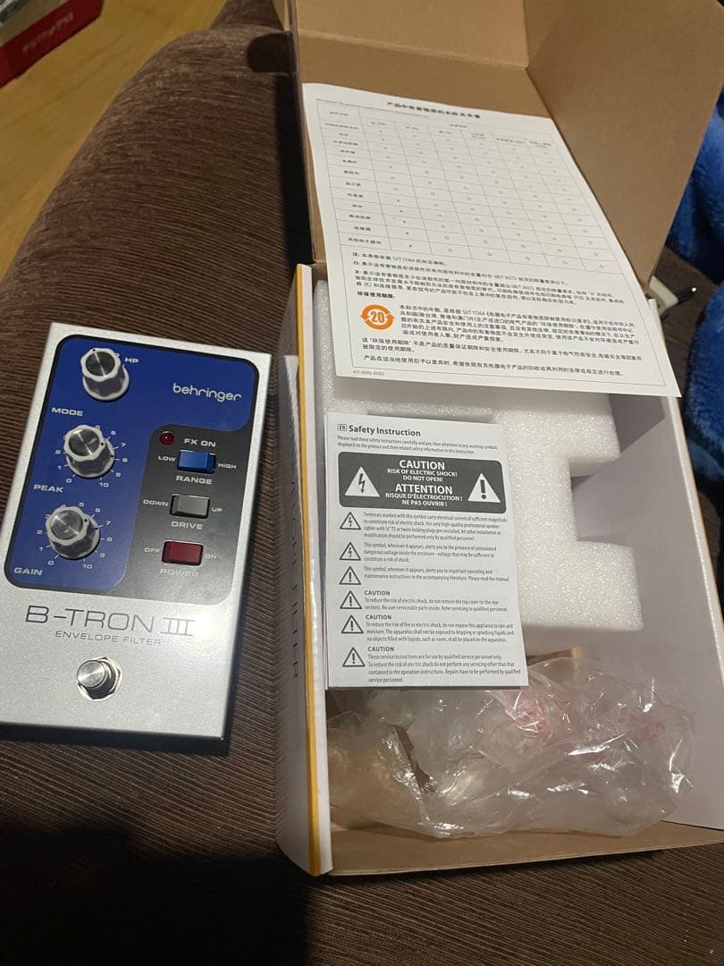 behringer B-TRON III エンベロープフィルター