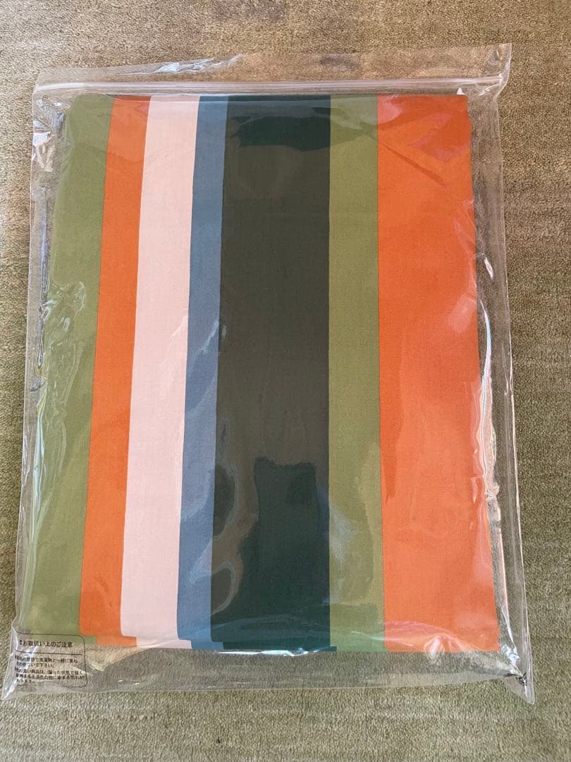 新品【シビラ】ベルティカル　掛カバー　シングル　150×210 グリーン