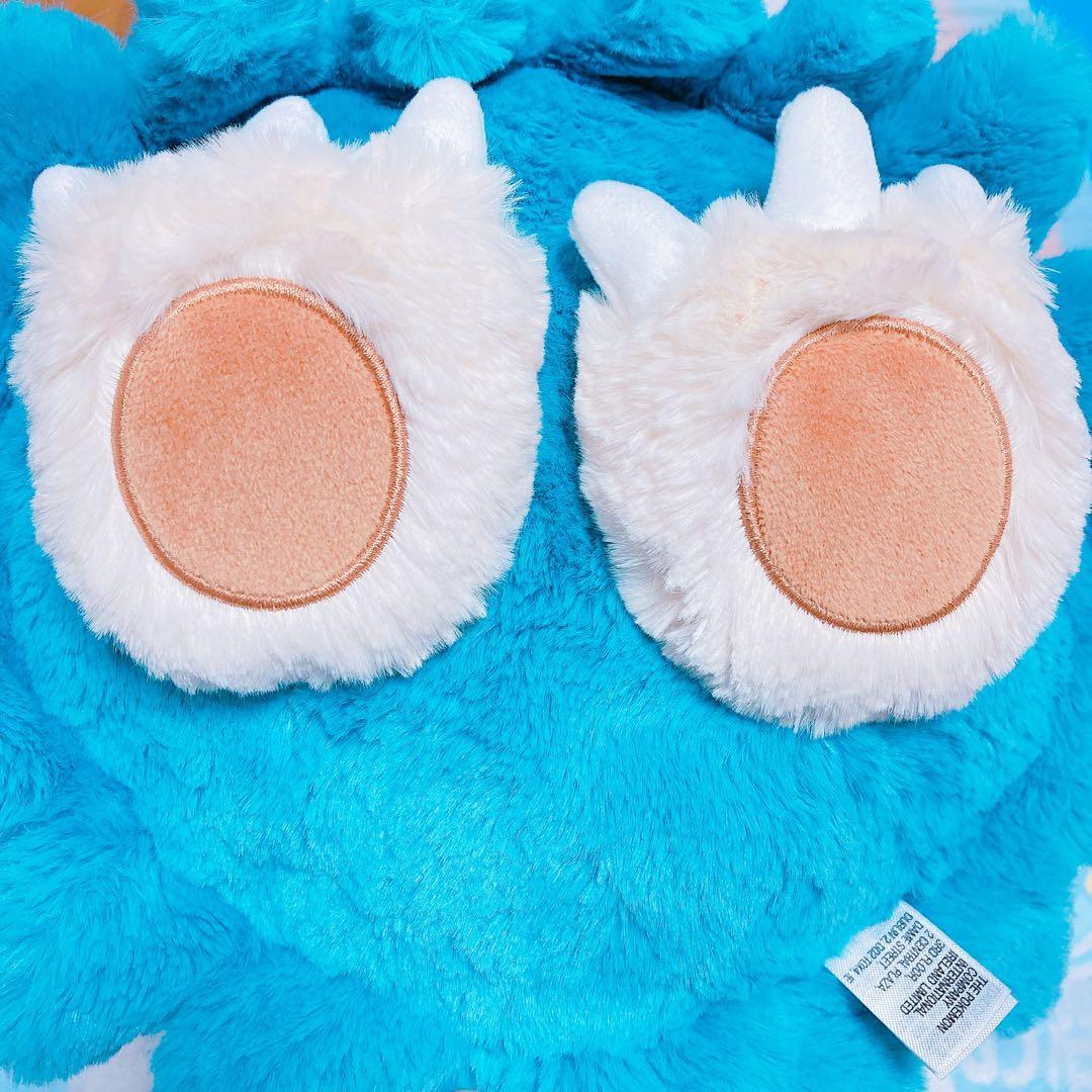 ポケモン　ポケセン　ふわふわ抱きぬいぐるみ　ゴンベ　ポケピース　シール　缶