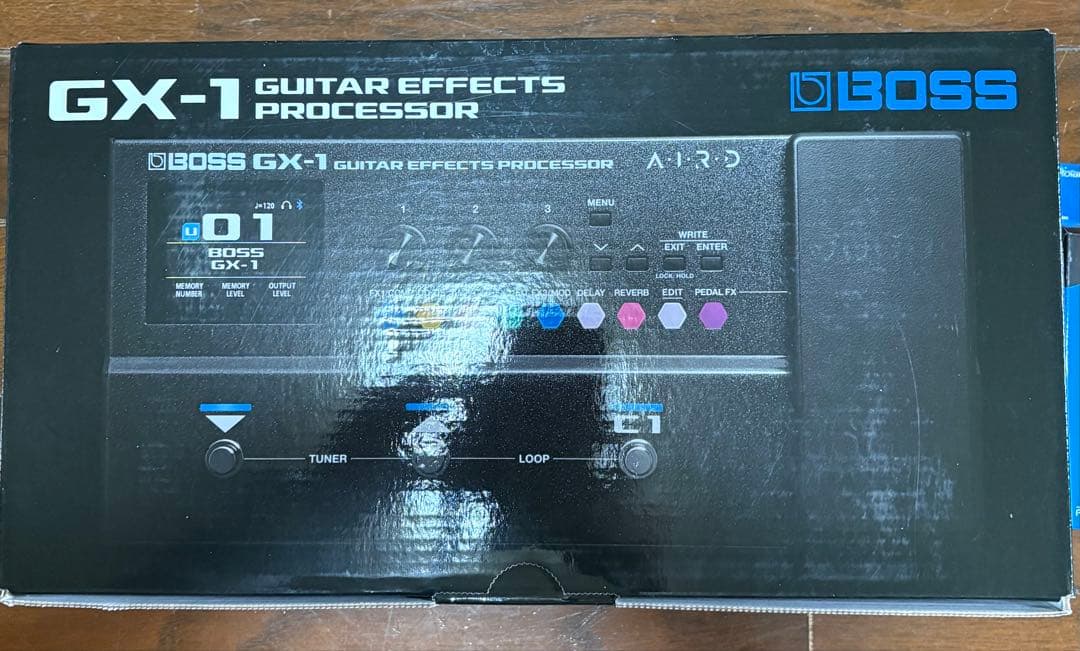 新品未使用　BOSS GX-1 マルチエフェクター純正アダプター セット