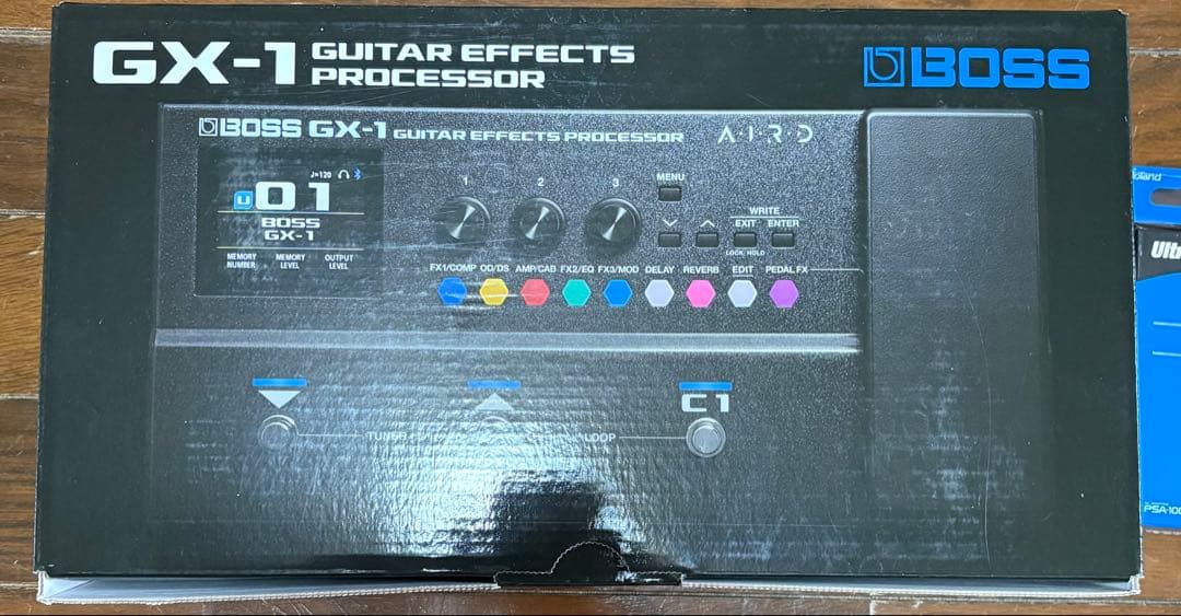 新品未使用　BOSS GX-1 マルチエフェクター純正アダプター セット