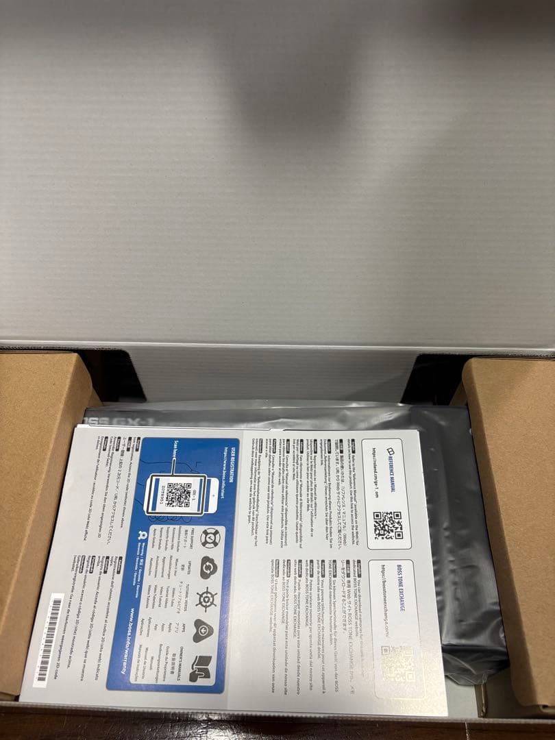 新品未使用　BOSS GX-1 マルチエフェクター純正アダプター セット