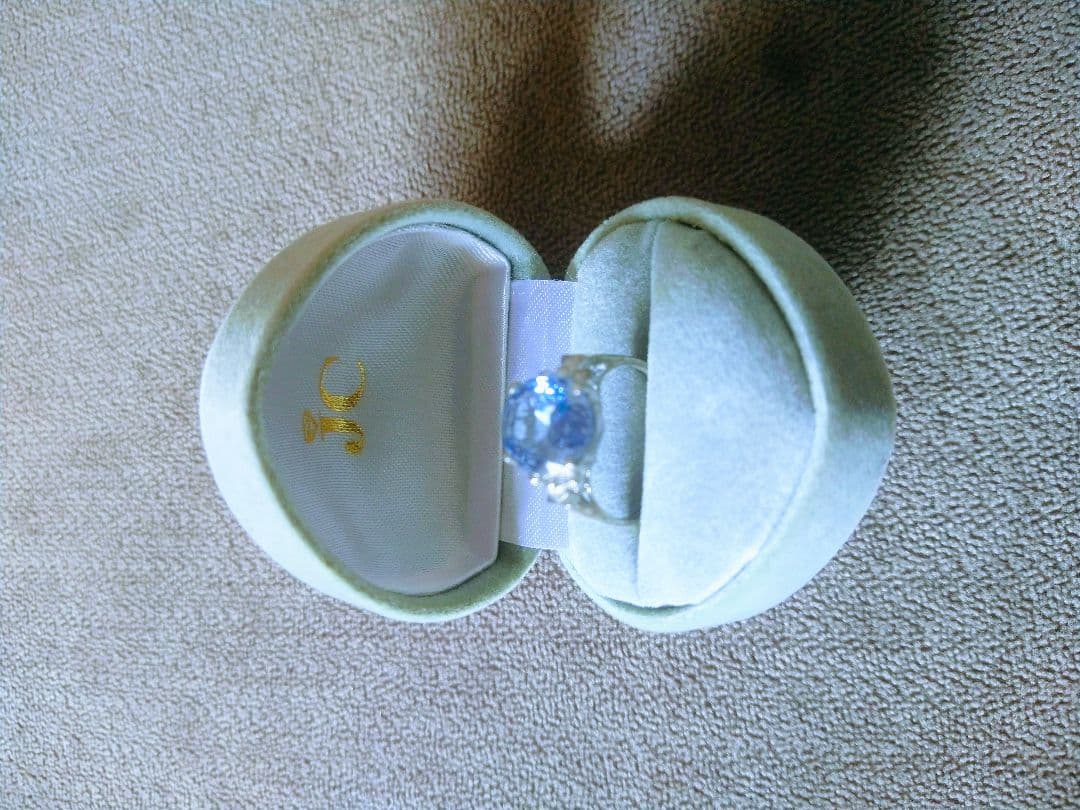 【超美品★】アクアマリン　リング