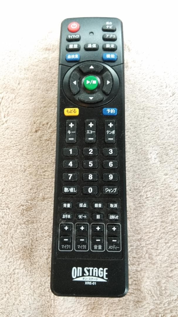 カラオケ PK-XT02W(付属品一部欠)＋増設マイク 動作確認済