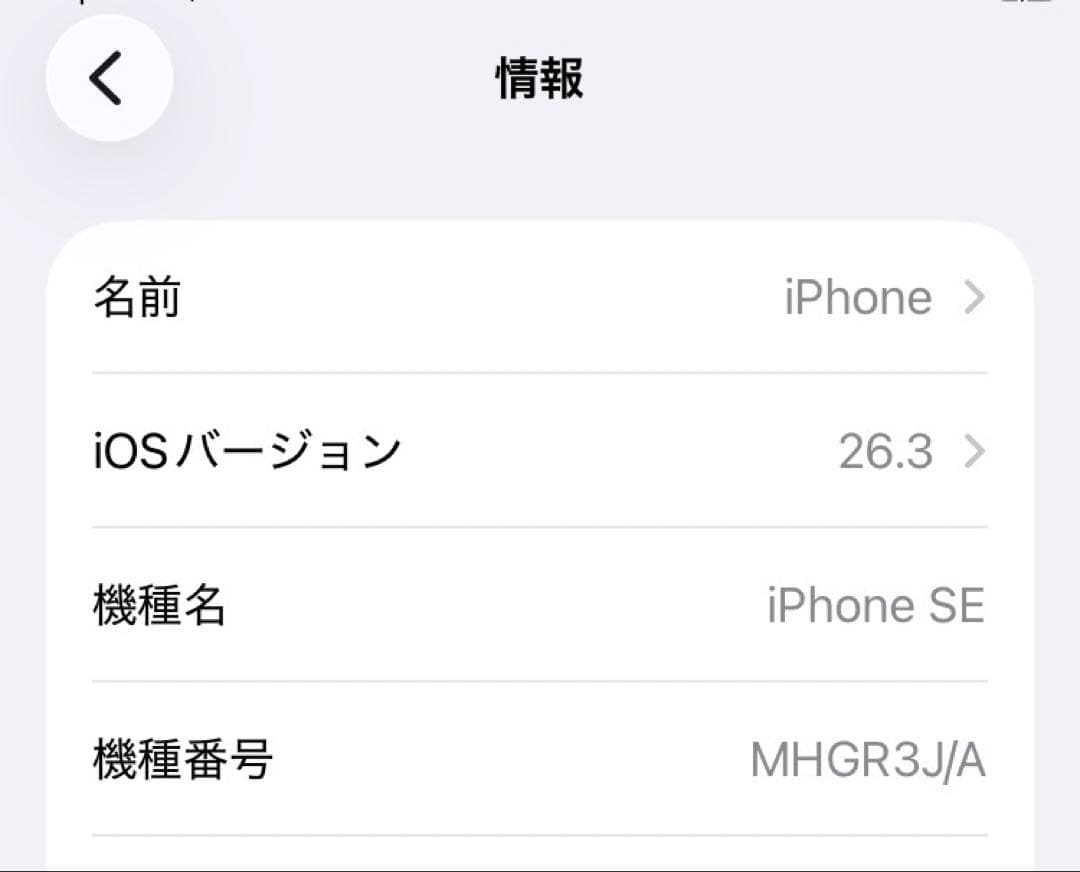 iPhone SE 2 64G SIMフリー