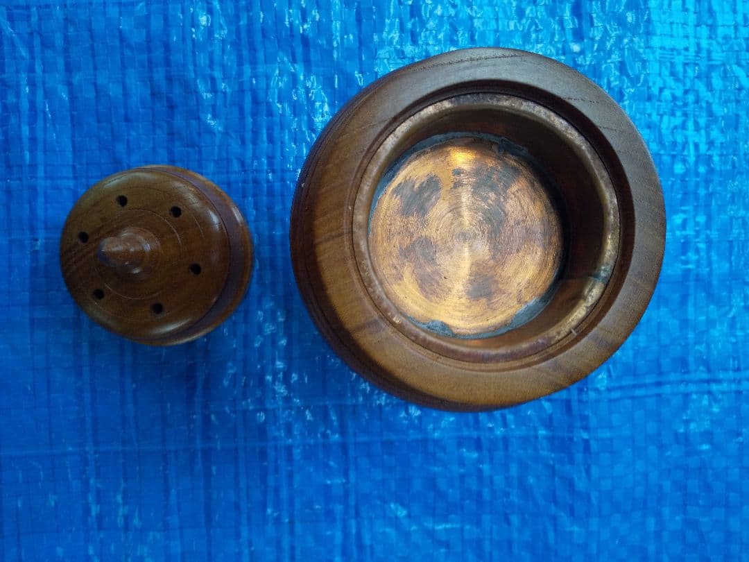 伝統工芸品【浮月挽】香爐