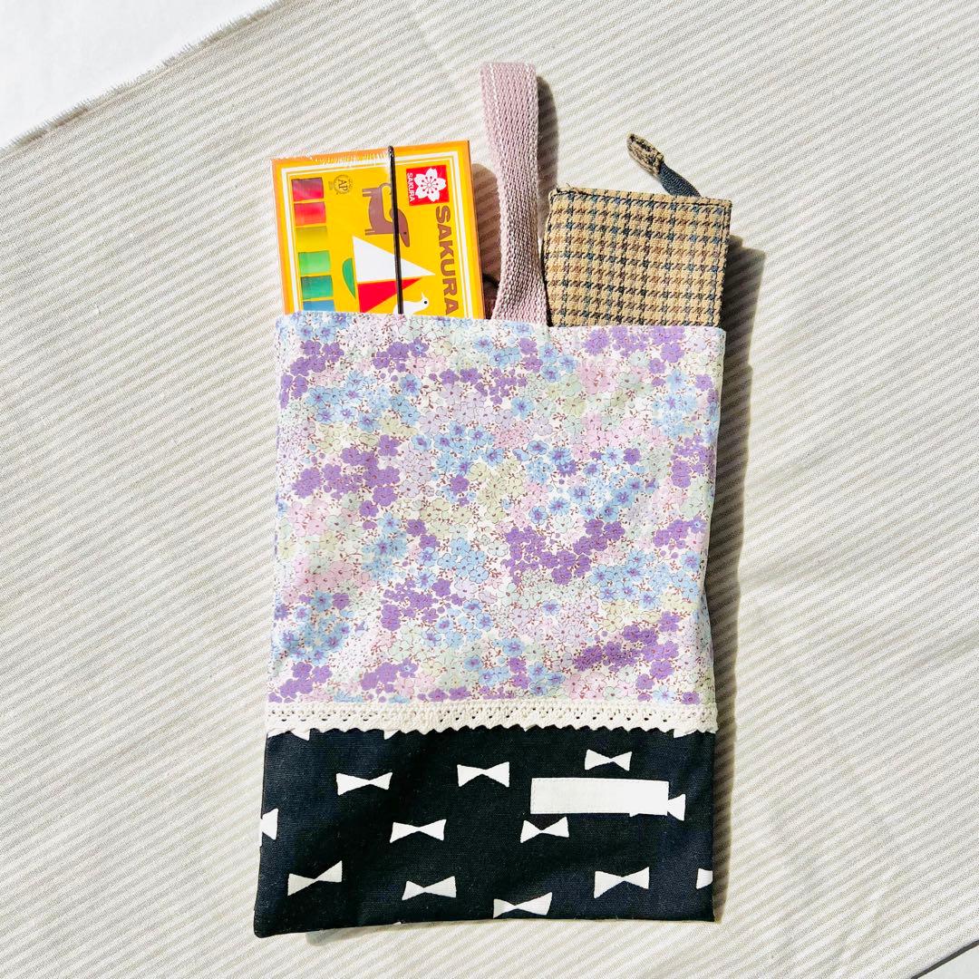 入園入学バッグ3セット⭐︎パステルカラー×リボン柄