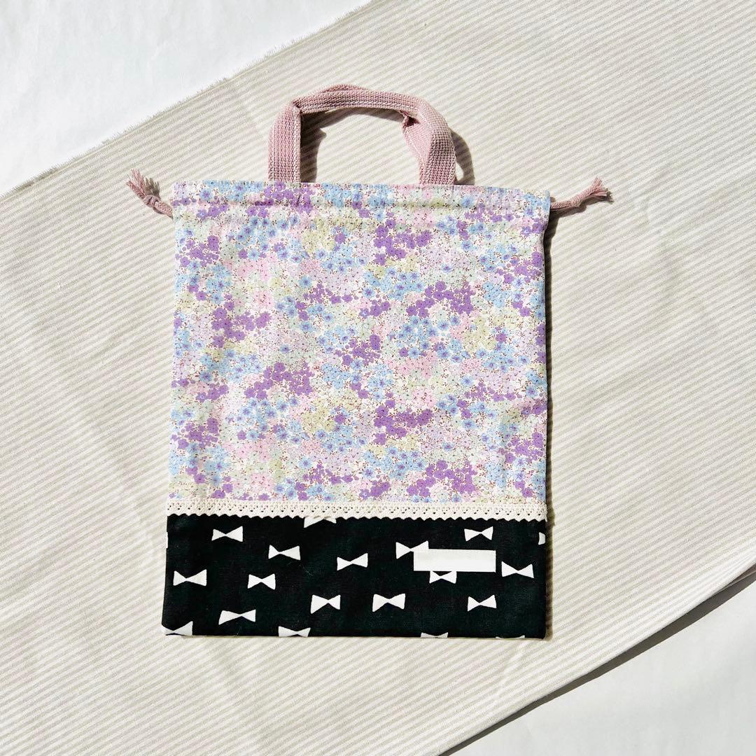 入園入学バッグ3セット⭐︎パステルカラー×リボン柄