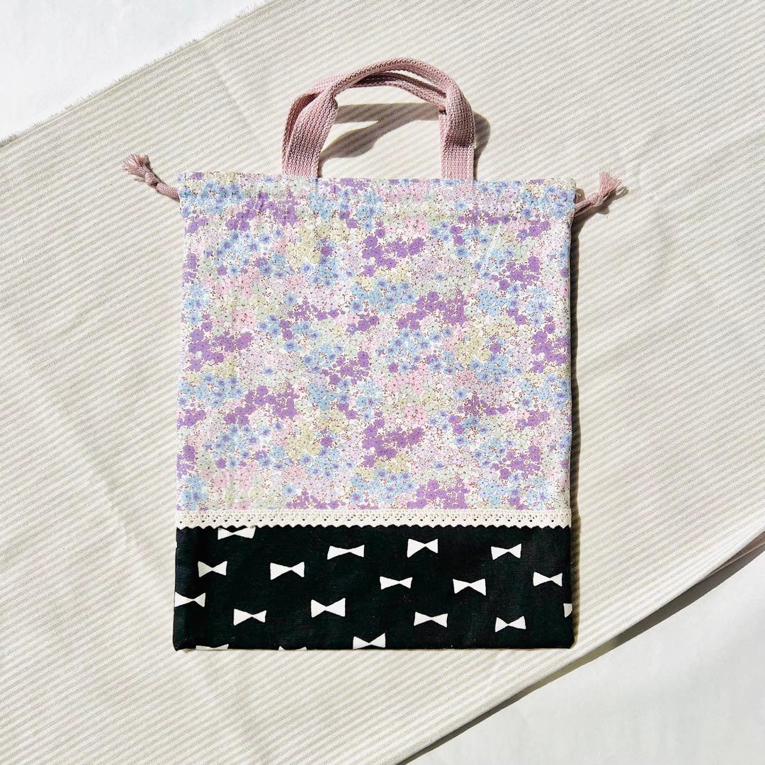 入園入学バッグ3セット⭐︎パステルカラー×リボン柄