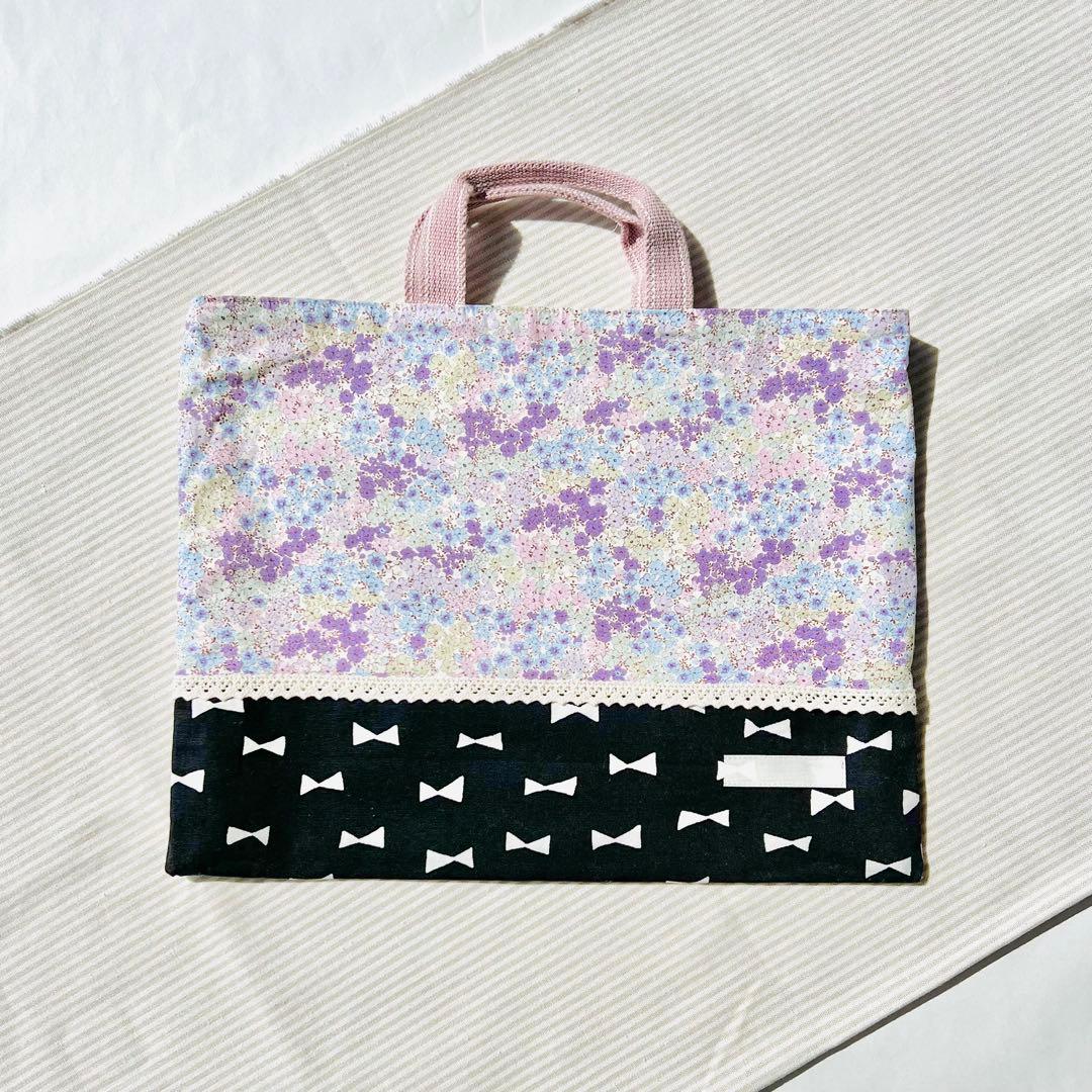 入園入学バッグ3セット⭐︎パステルカラー×リボン柄