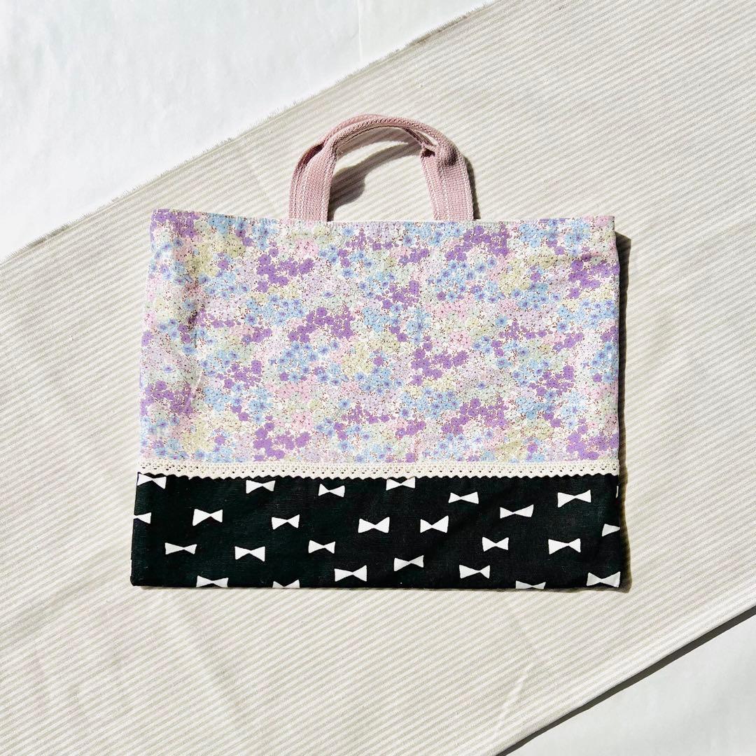 入園入学バッグ3セット⭐︎パステルカラー×リボン柄