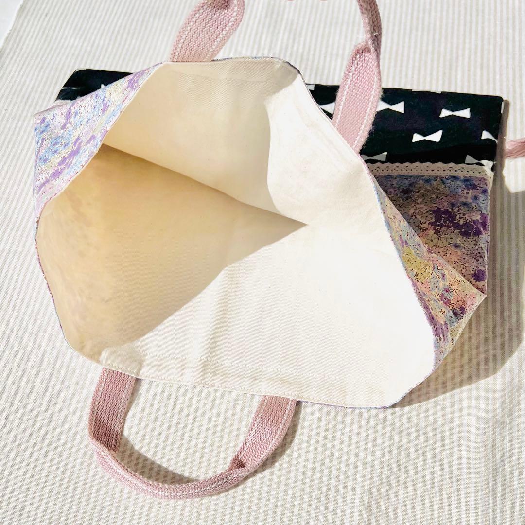 入園入学バッグ3セット⭐︎パステルカラー×リボン柄