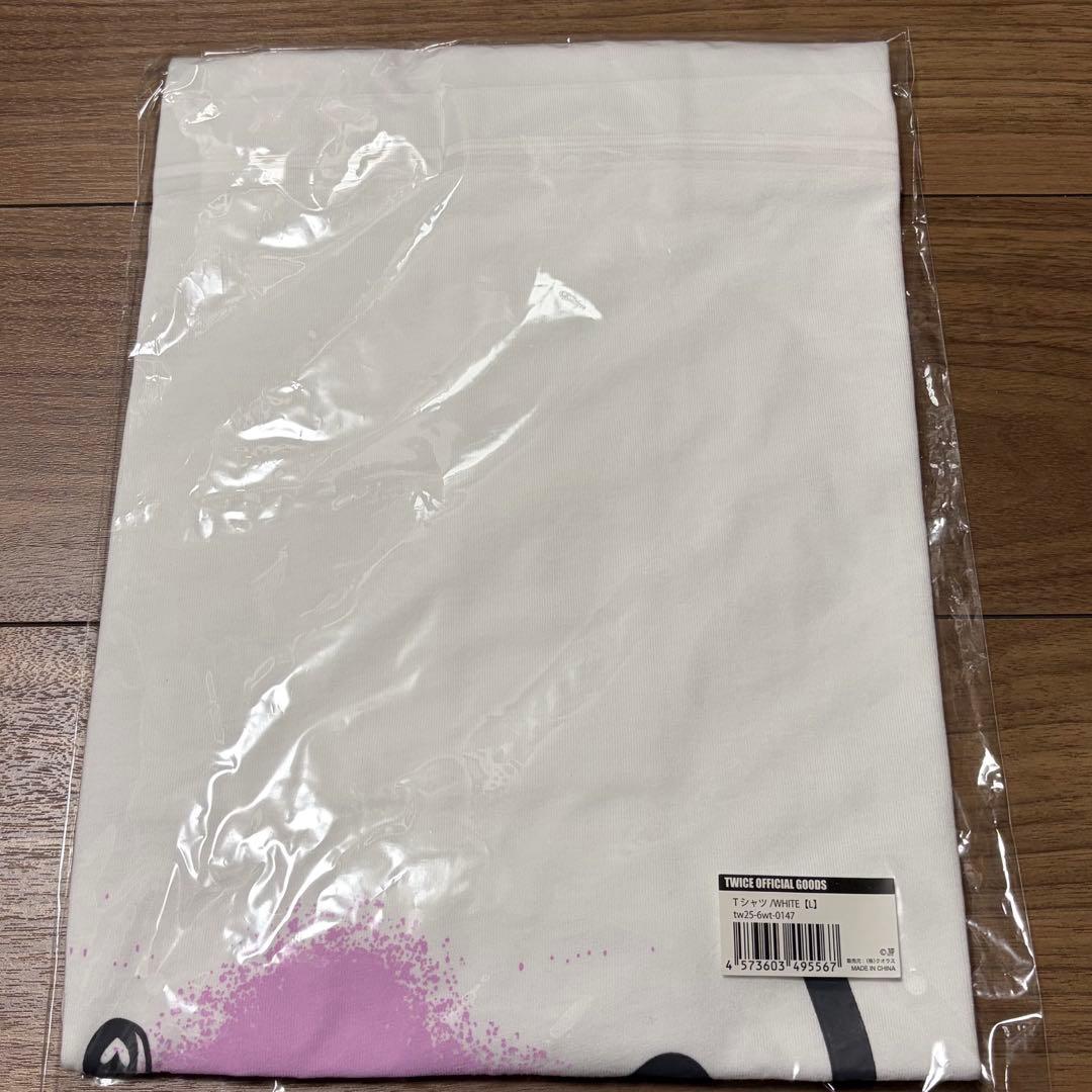 TWICE THIS IS FOR Tシャツ　白　L【匿名発送】