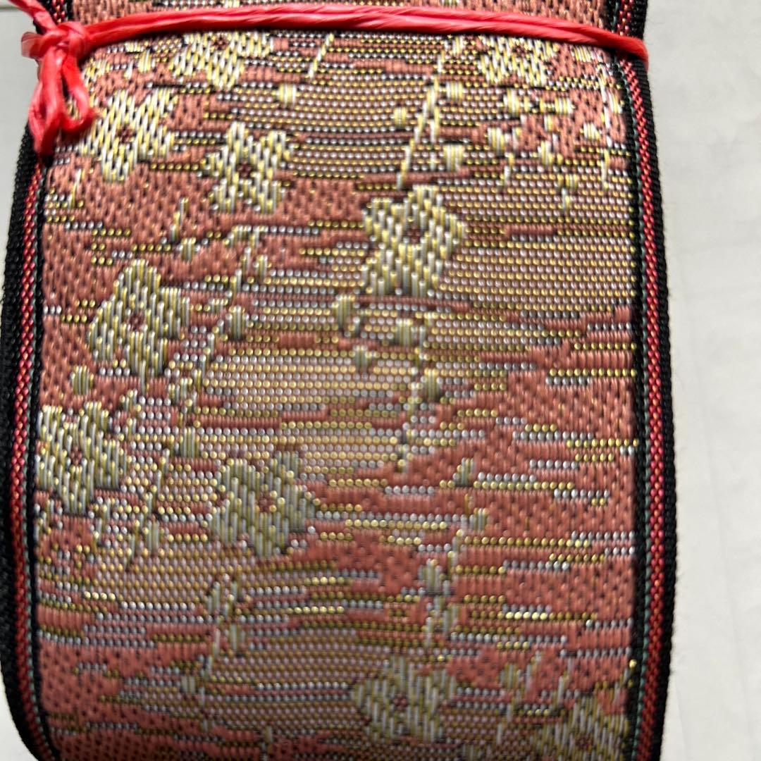 畳縁一反　新品未使用　ピンク梅柄