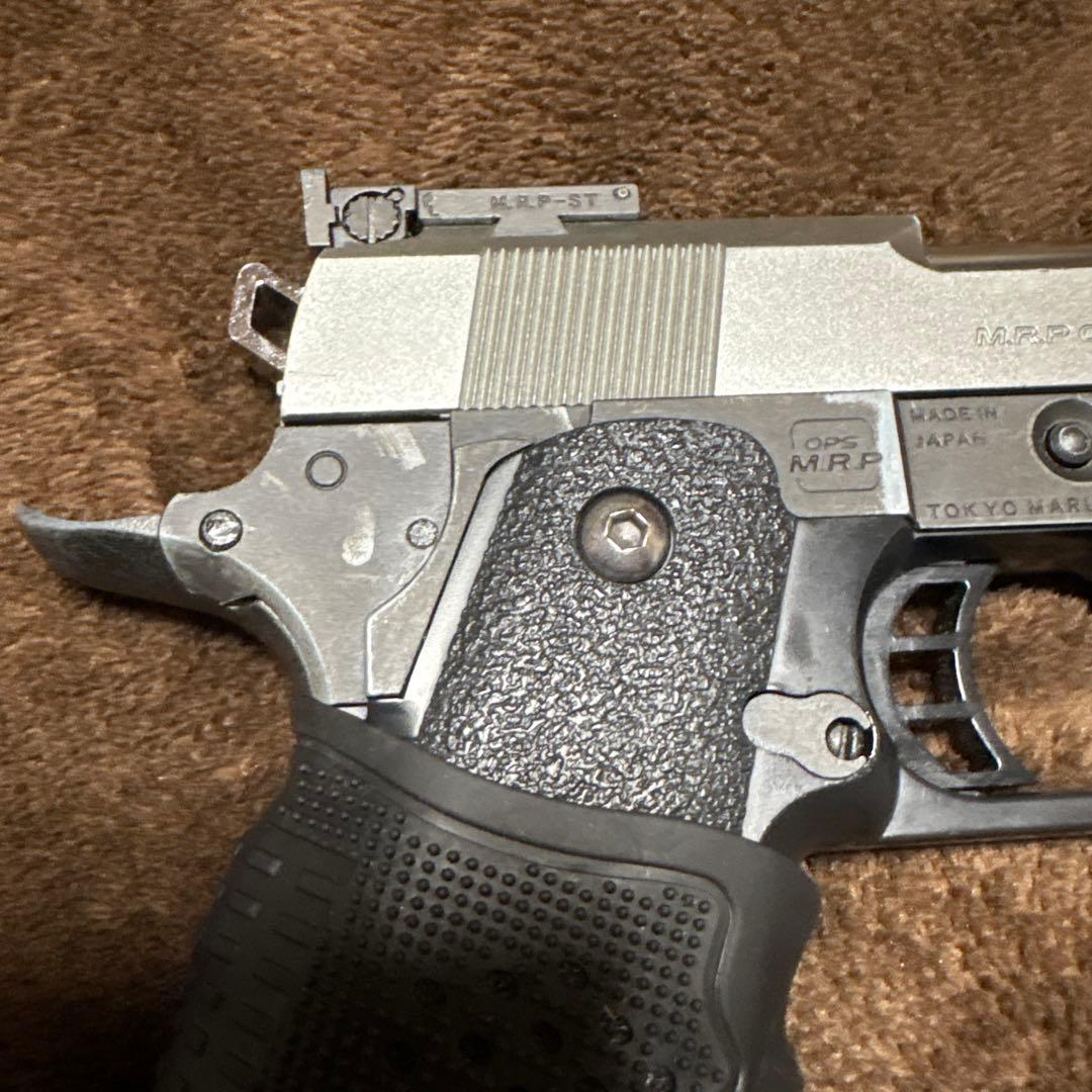 喜*一様 東京マルイ ガスブロ ハイキャパ 5.1 ステンレスモデル 外装カスタ