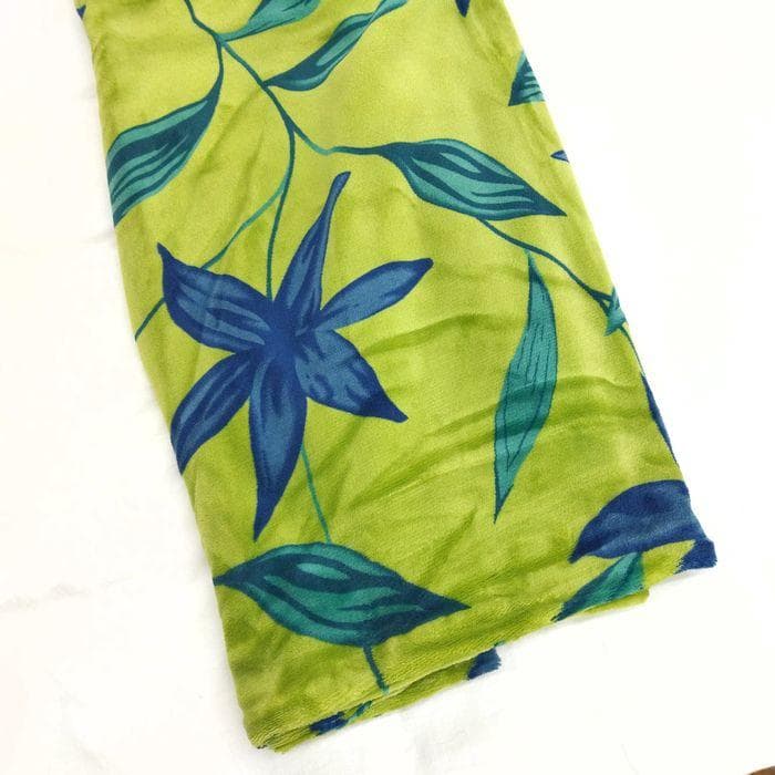 新品　あったか掛カバー　毛布　シングルロング　掛布団カバー　冬用 グリーン　緑