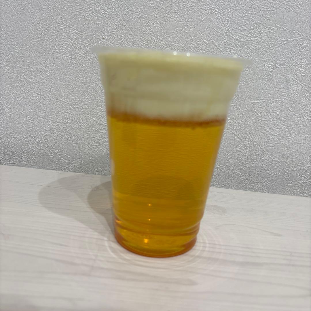 食品サンプル　ビール　手作り