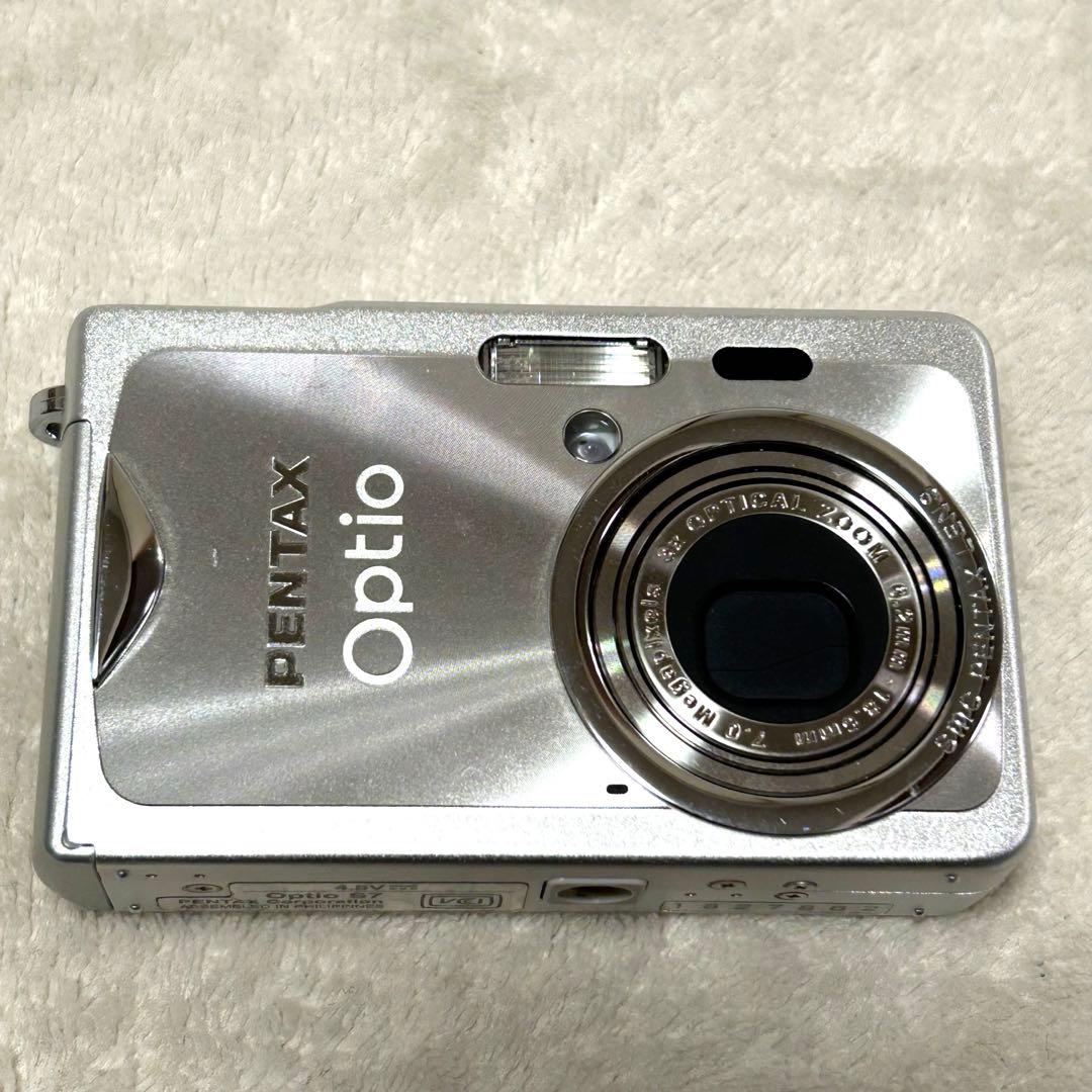 【美品 動作確認済 付属品完品】PENTAX ペンタックス OptioS7 Sv
