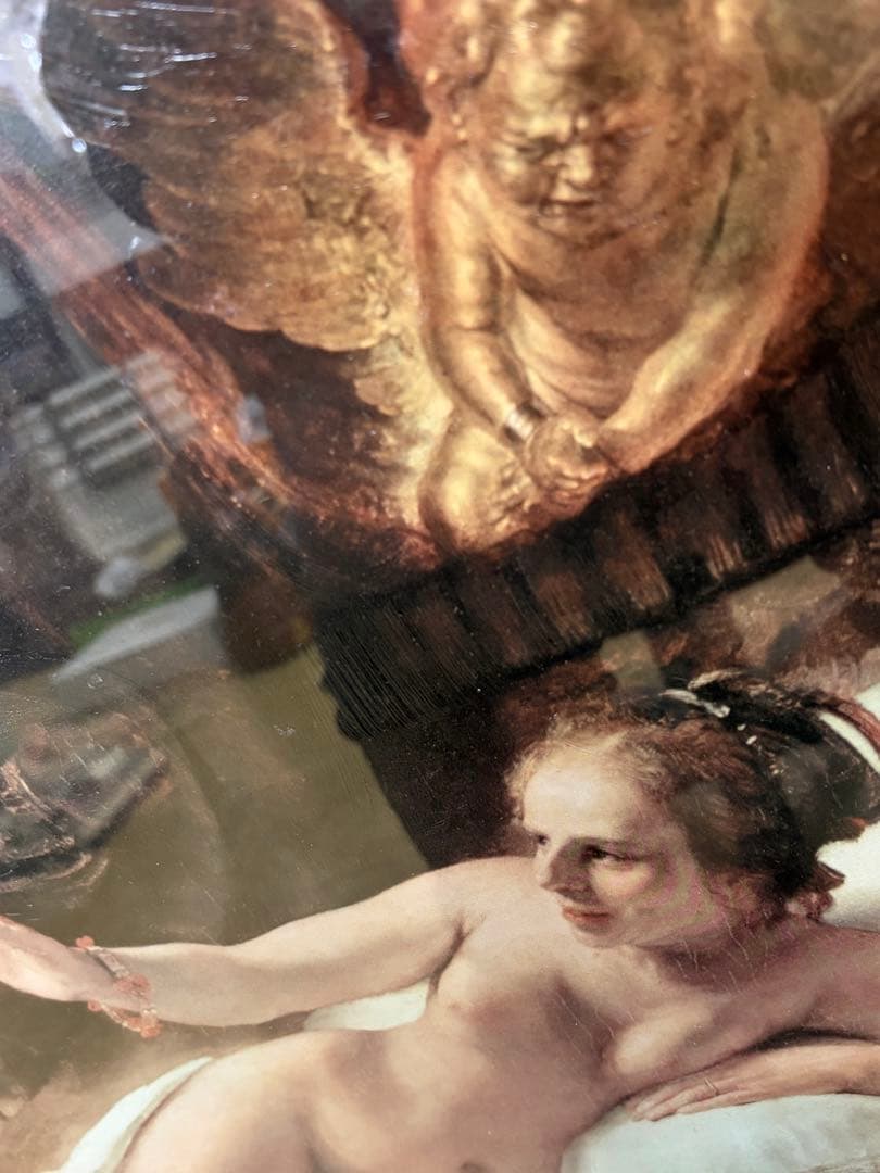 世界の複製名画 レンブラント ダナエ 絵画