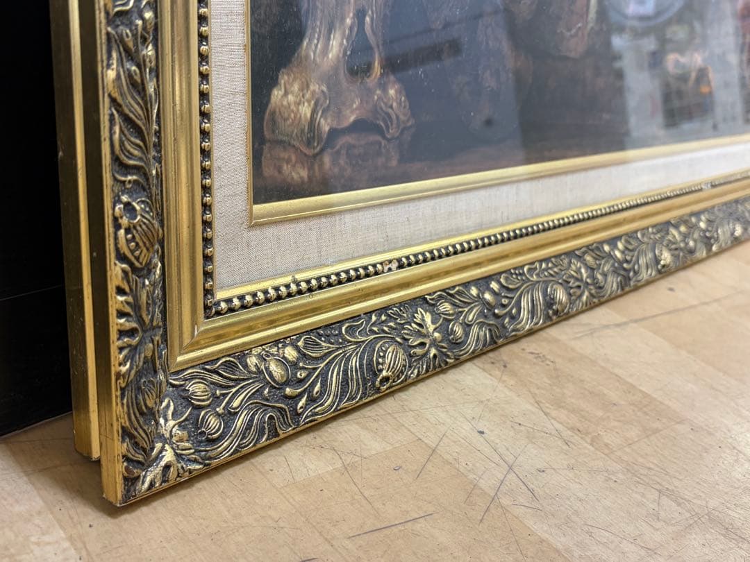 世界の複製名画 レンブラント ダナエ 絵画