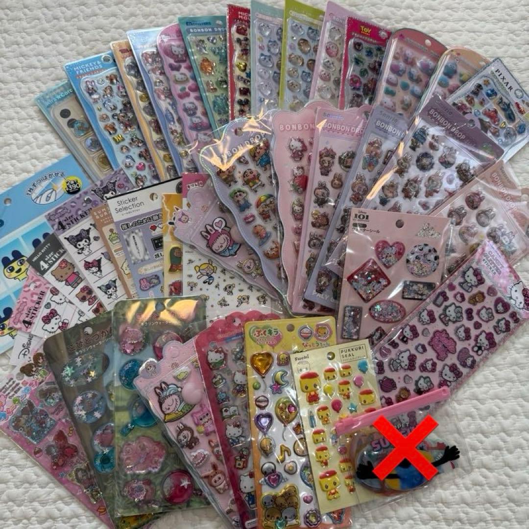 正規品♡ボンボンドロップシール シール帳 まとめ売り 約50点