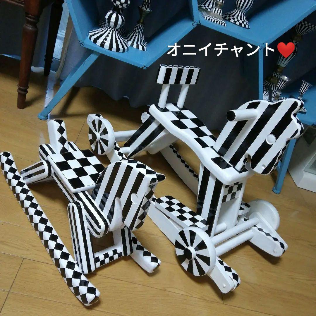 key*s collection★木馬 小★スツール