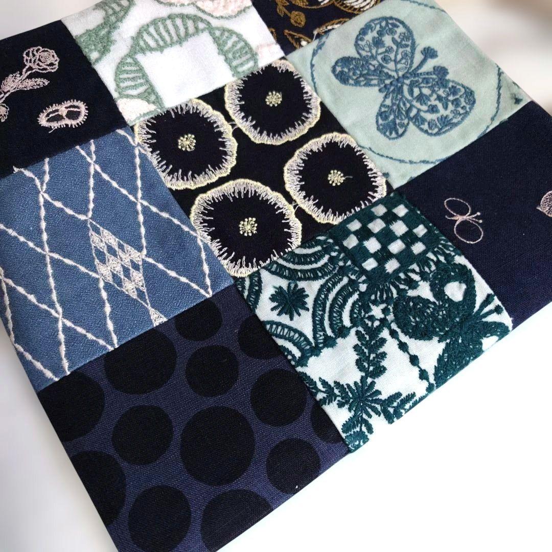 ミナペルホネン　パッチワーク☓ohayo　ミニトートバッグ