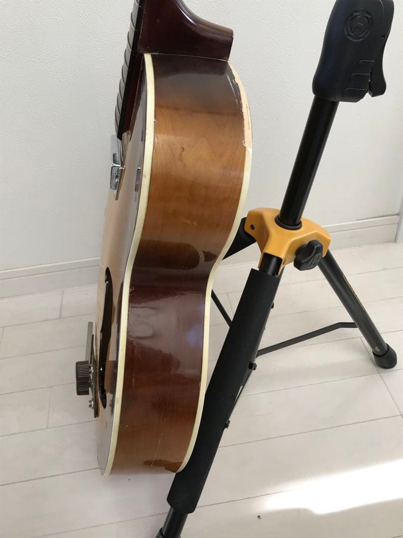 harmony silver tone ヴィンテージ　フルアコ　ハードケース付き