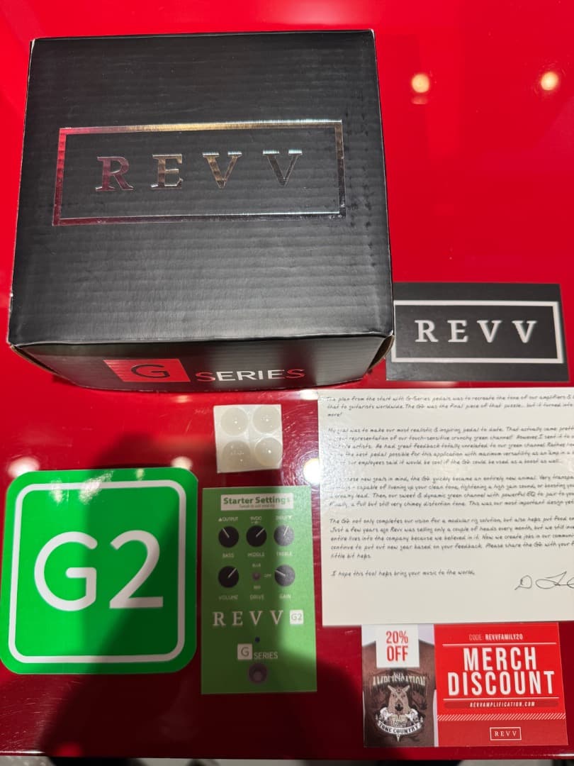 ギター REVV G2 Limited Edition GOLD