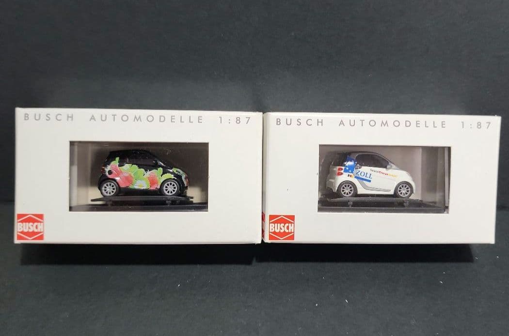 ブッシュ　スマート４５１ 1/87（HO）スケール　１２台セット