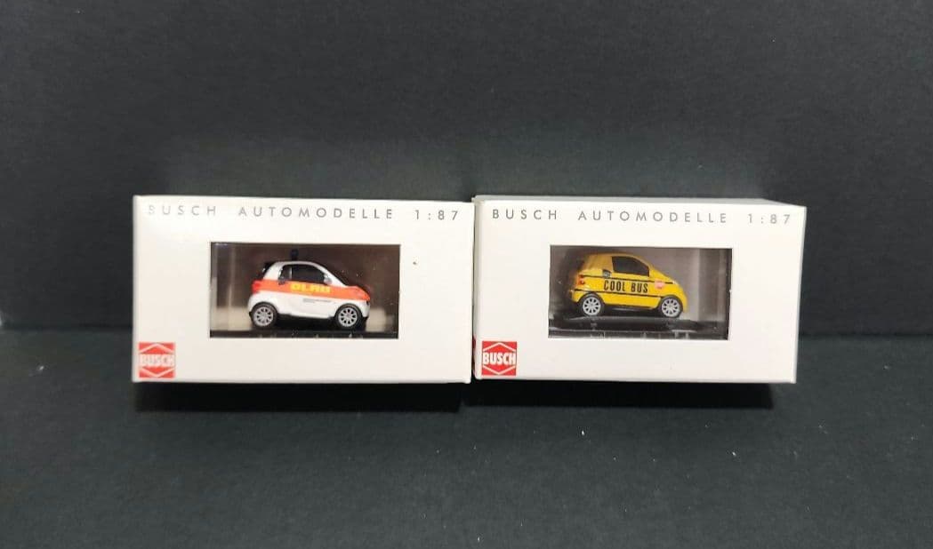 ブッシュ　スマート４５１ 1/87（HO）スケール　１２台セット
