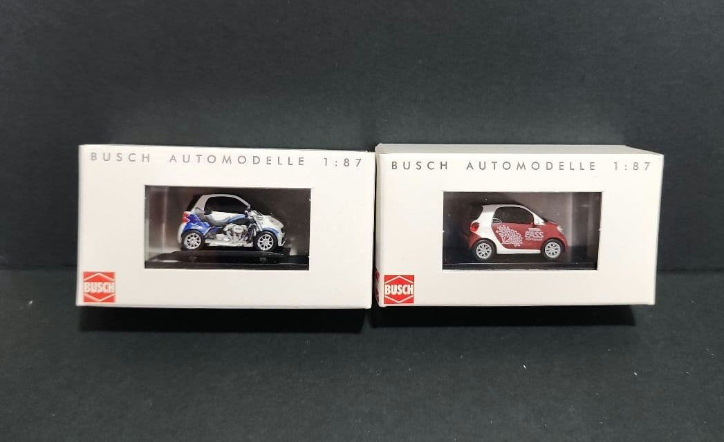 ブッシュ　スマート４５１ 1/87（HO）スケール　１２台セット