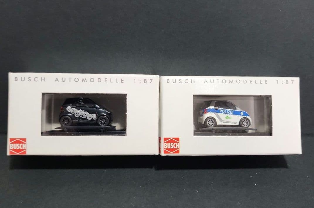 ブッシュ　スマート４５１ 1/87（HO）スケール　１２台セット