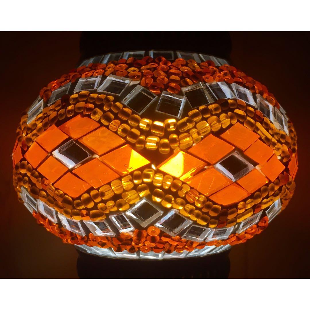 ハンギングランプS　タイプ1　ライトオレンジ　新品　トルコランプ