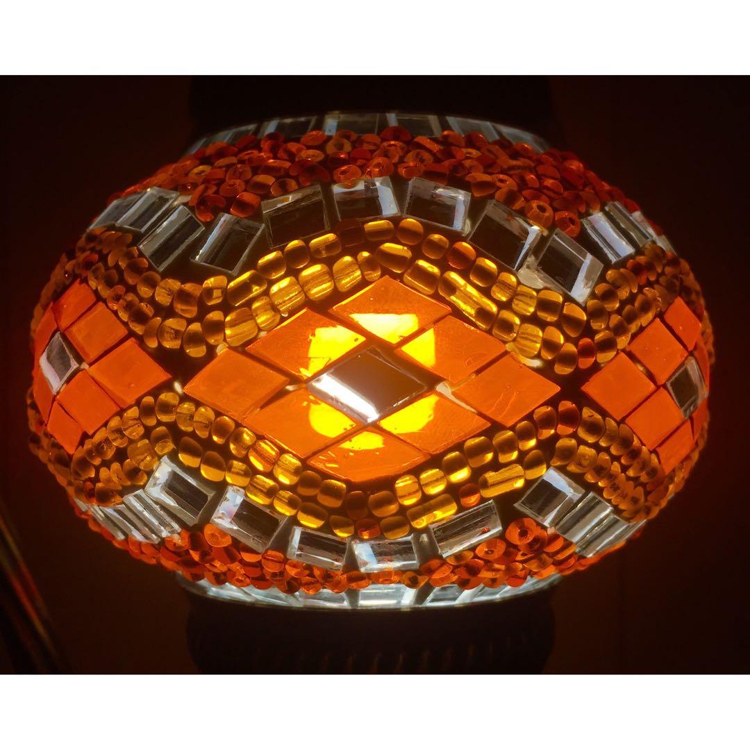 ハンギングランプS　タイプ1　ライトオレンジ　新品　トルコランプ