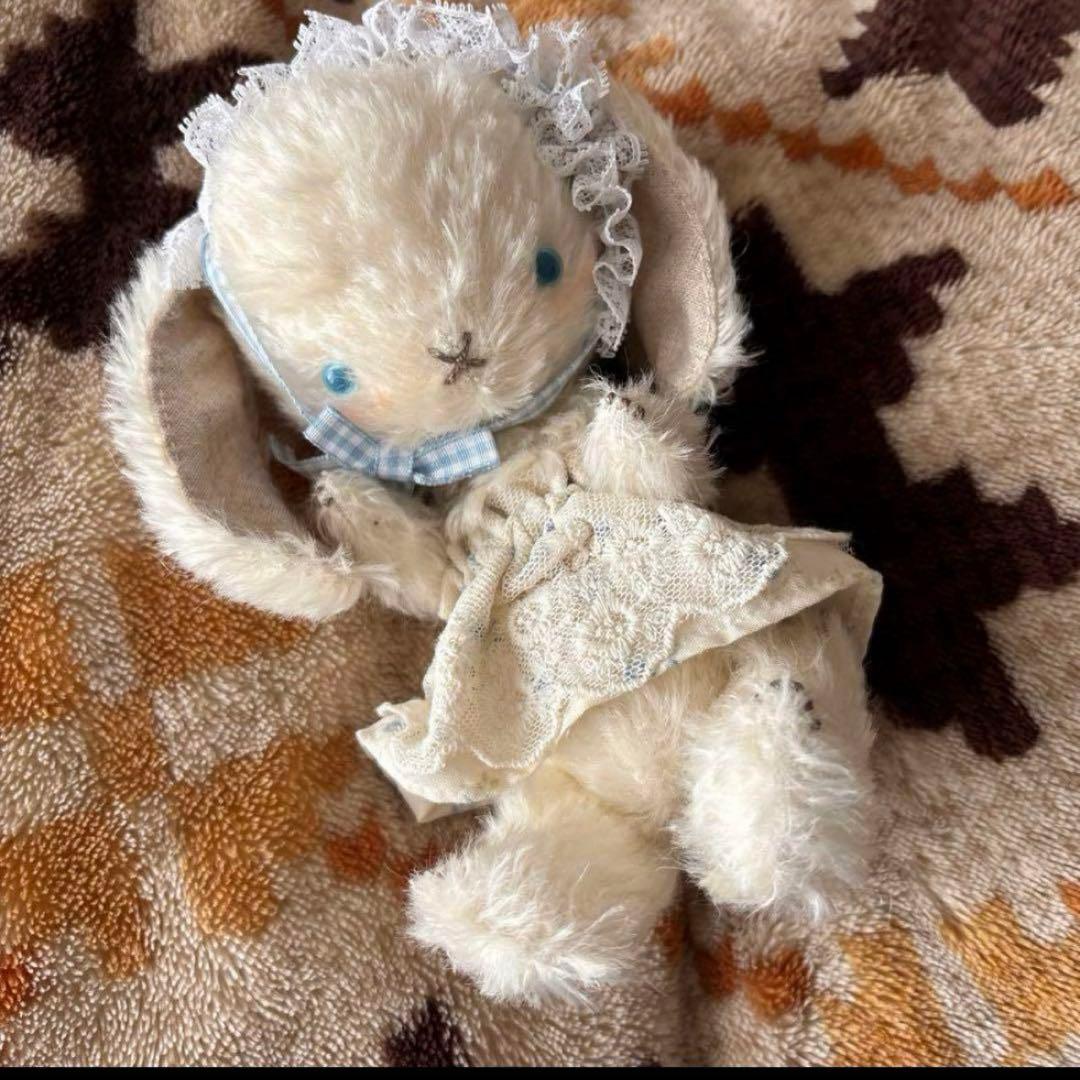 最終値下げ　クリーム色のうさぎさん　作家様作品